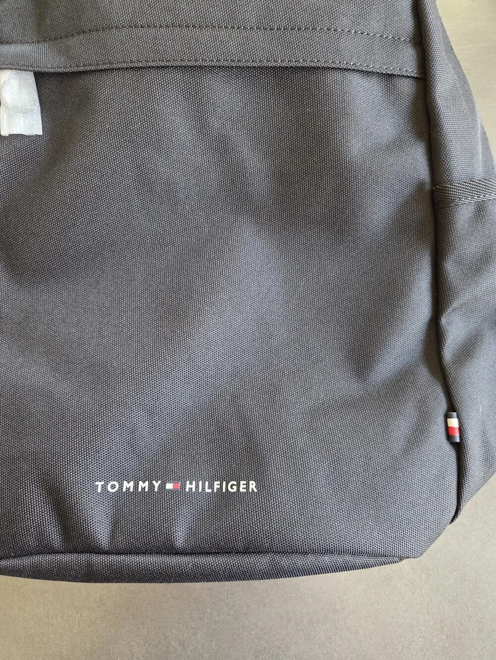 Tommy Hilfiger Signature Tape Zip Pull Backpack NWT $110